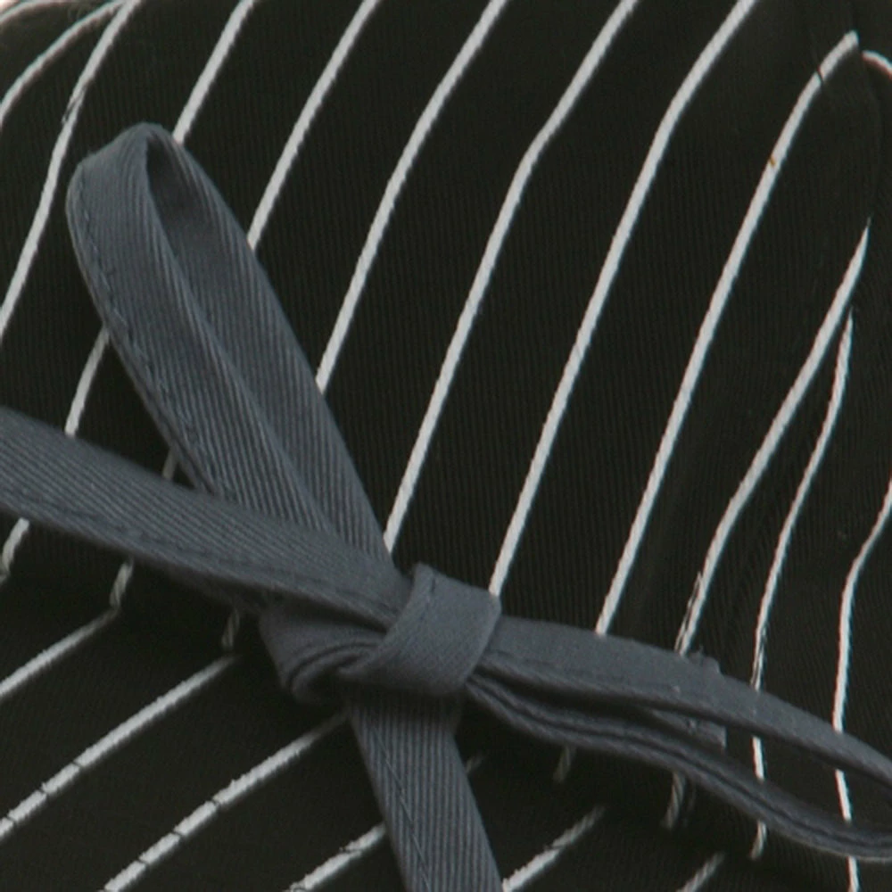 MG Ladies White Stripe 6 Panel Newsboy Hat 12 MG Ladies White Stripe 6 Panel Newsboy Hat - Image 10