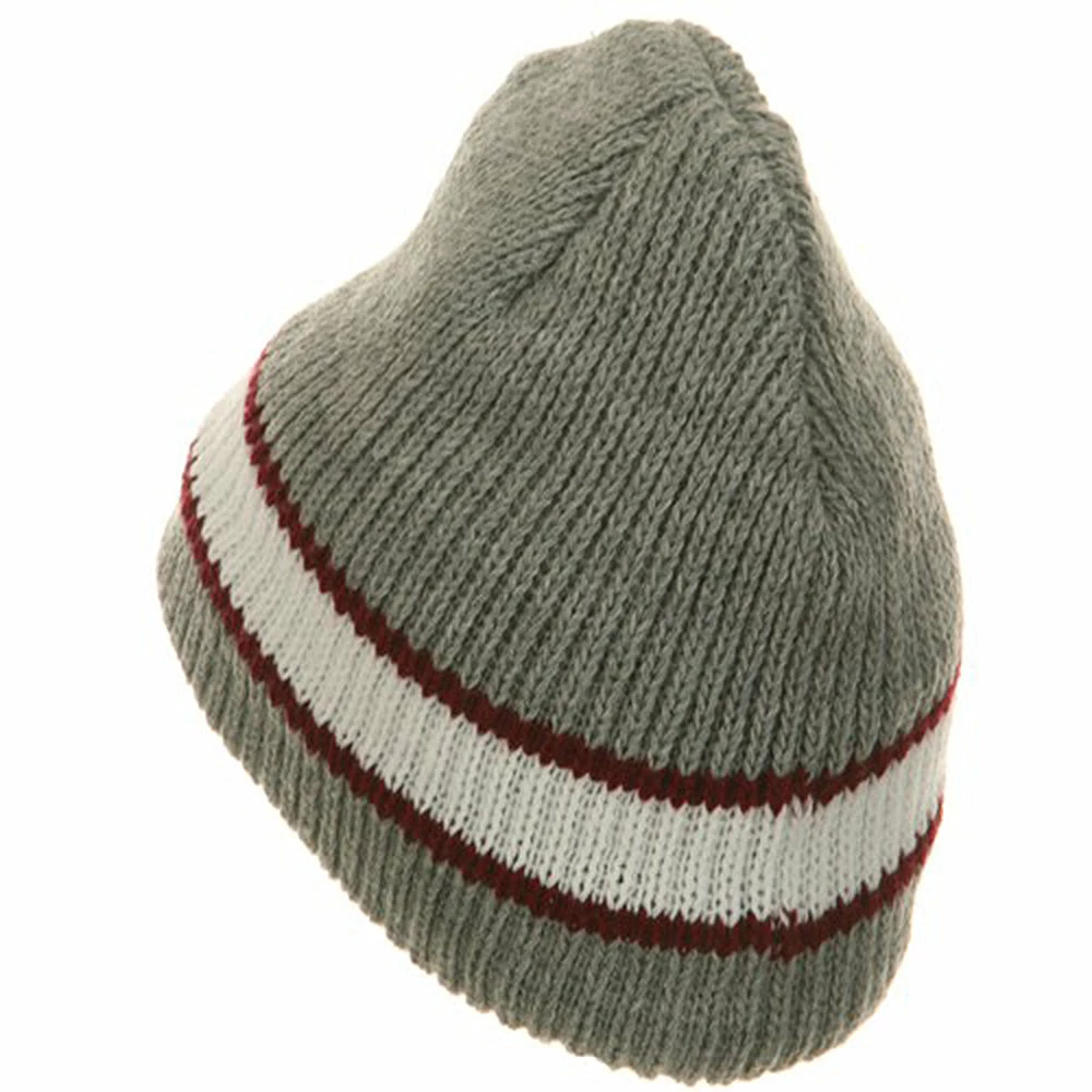 Artex Center Stripe Beanie 4 Artex Center Stripe Beanie - Image 2