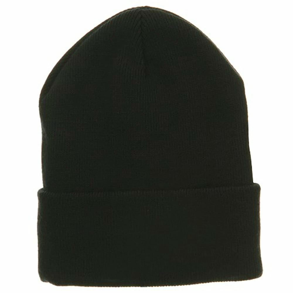 Artex Fleece Lined Cuff Plain Beanie 6 Artex Fleece Lined Cuff Plain Beanie - Image 4