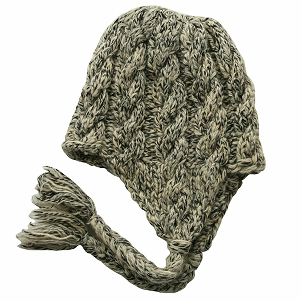 Broner Wool Blend Youth Cable Helmet Hat 16 Broner Wool Blend Youth Cable Helmet Hat - Image 14