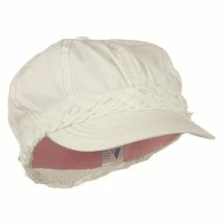 MG Ladies Brushed Canvas Newsboy Hat -Adams Shop 1279288344 2