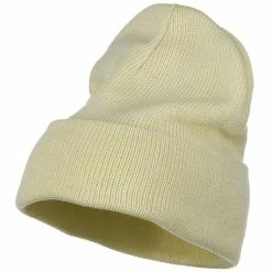 Artex Plain Cuff XL Size Cotton Beanie