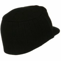 Knitting MG Military Beanie Visor -Adams Shop 1291375599 4