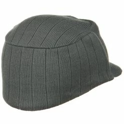 Knitting MG Military Beanie Visor -Adams Shop 1291375897 4
