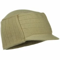 Knitting MG Military Beanie Visor -Adams Shop 1291376028 4