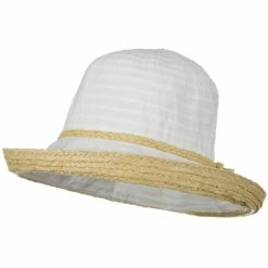 Something Special Tape Braid Raffia Straw Hat
