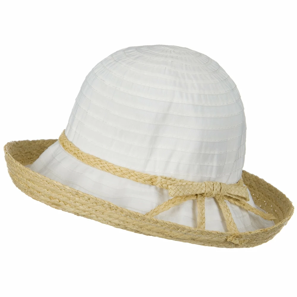 Something Special Tape Braid Raffia Straw Hat 4 Something Special Tape Braid Raffia Straw Hat - Image 2