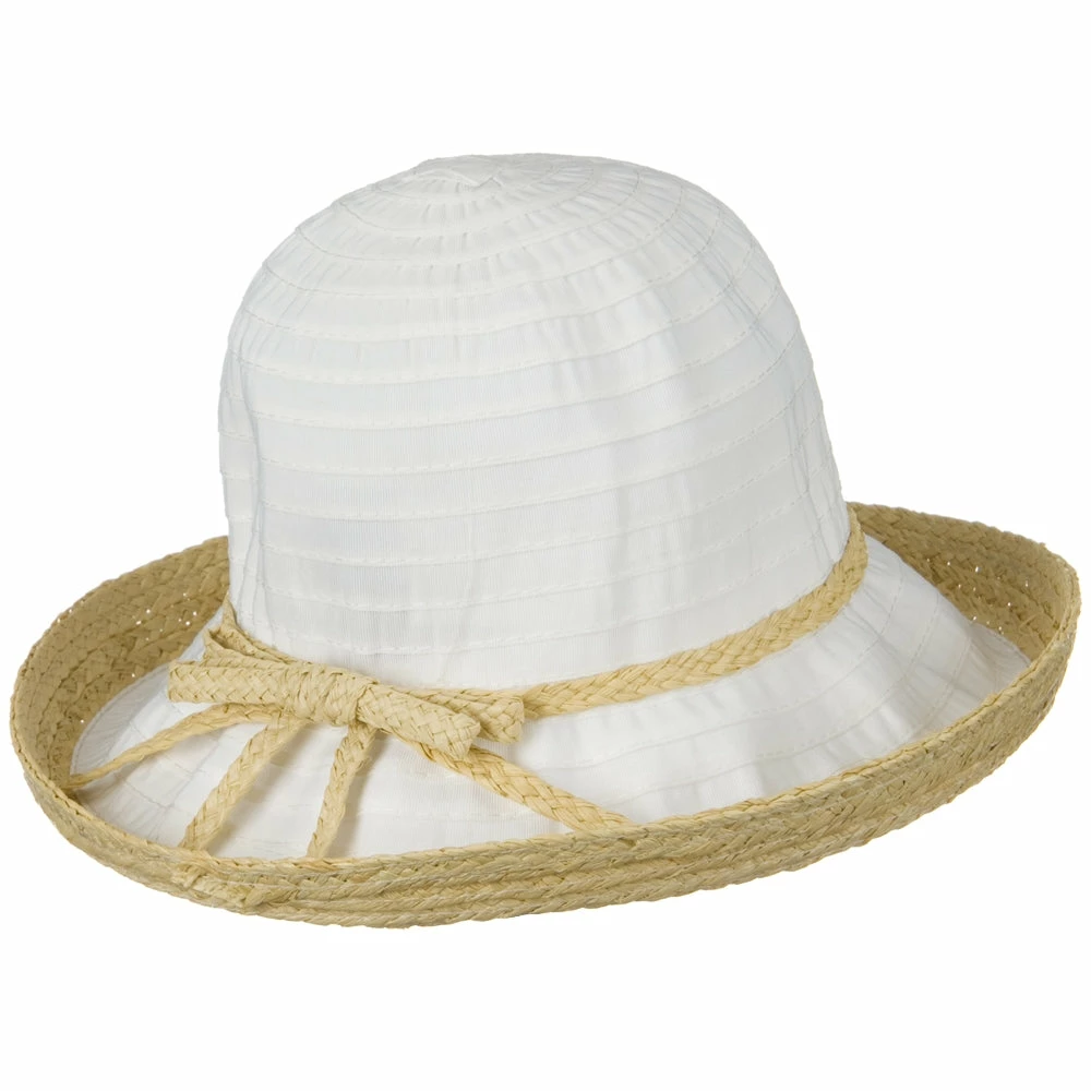 Something Special Tape Braid Raffia Straw Hat 5 Something Special Tape Braid Raffia Straw Hat - Image 3