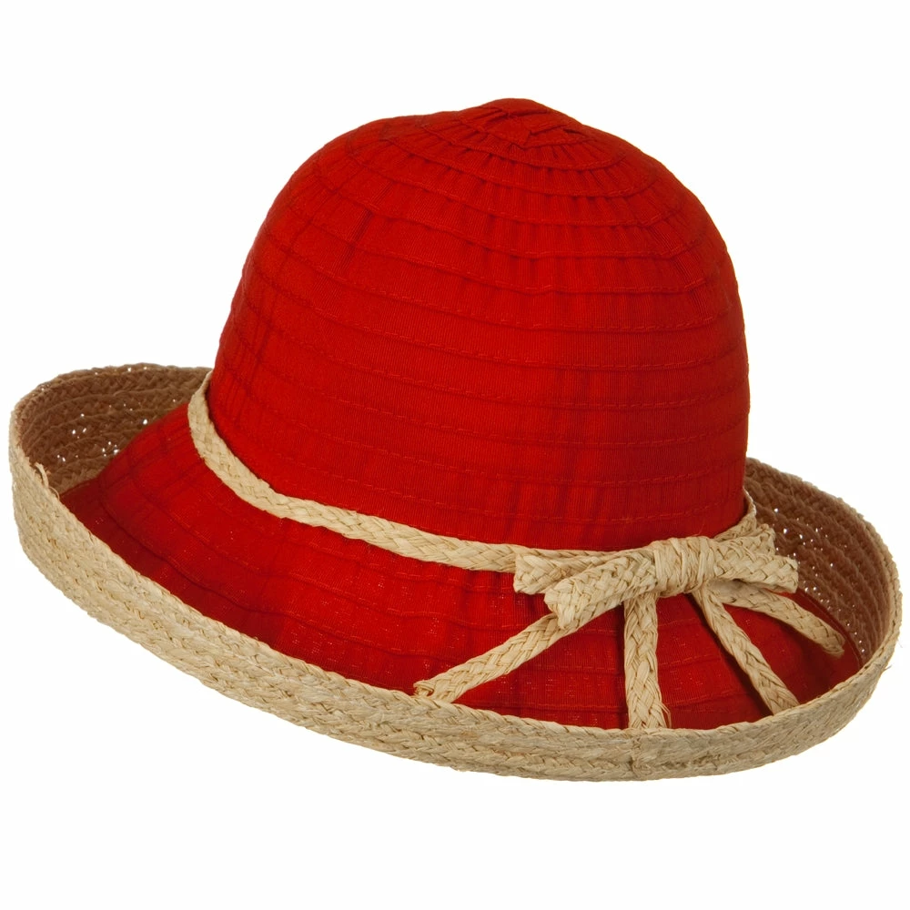Something Special Tape Braid Raffia Straw Hat 9 Something Special Tape Braid Raffia Straw Hat - Image 7