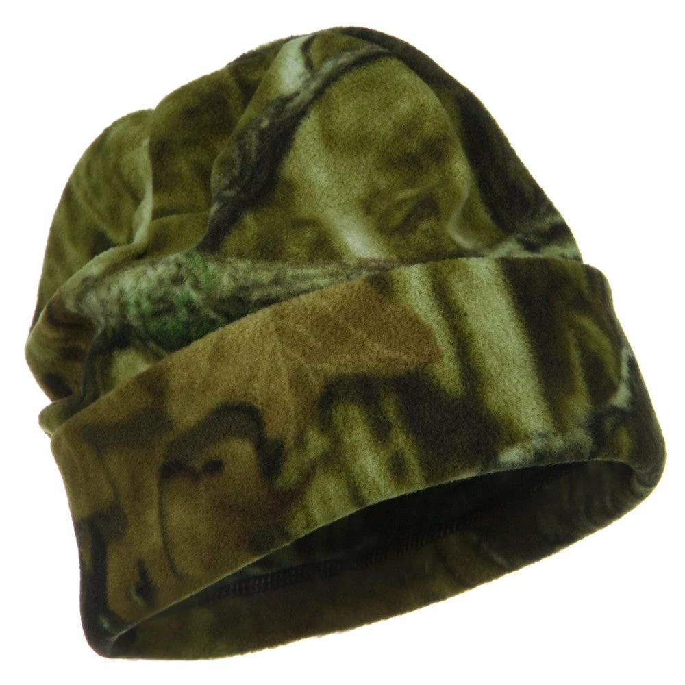 Outdoor Light Weight Fleece Camo Watch Cap 6 Outdoor Light Weight Fleece Camo Watch Cap - Image 4