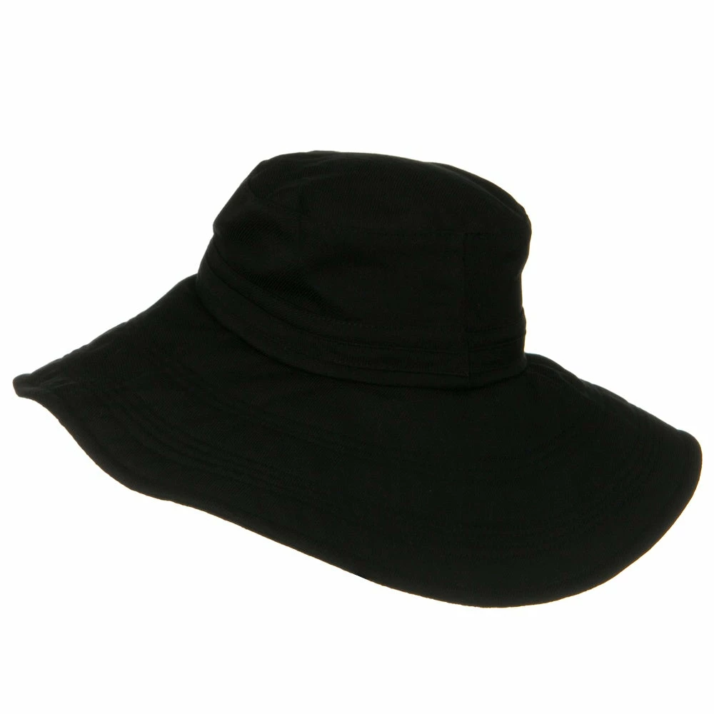 MG Wide Brim Ladies Linen Hat 9 MG Wide Brim Ladies Linen Hat - Image 7