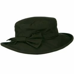 MG Waxed Cotton Canvas Ladies Wide Brim Bucket Hat -Adams Shop 1311761727 2