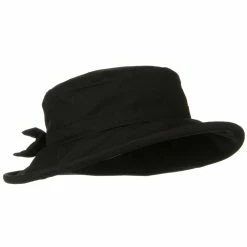 MG Waxed Cotton Canvas Ladies Wide Brim Bucket Hat -Adams Shop 1311847892 2