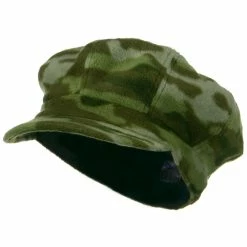 MG Camo Fleece Newsboy Hat