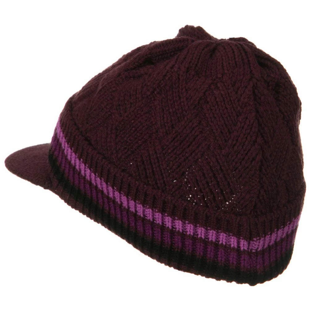 Rasta World Acrylic Rasta Beanie Visor 59 Rasta World Acrylic Rasta Beanie Visor - Image 57