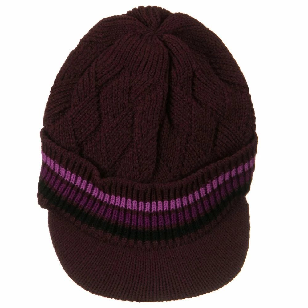 Rasta World Acrylic Rasta Beanie Visor 62 Rasta World Acrylic Rasta Beanie Visor - Image 60