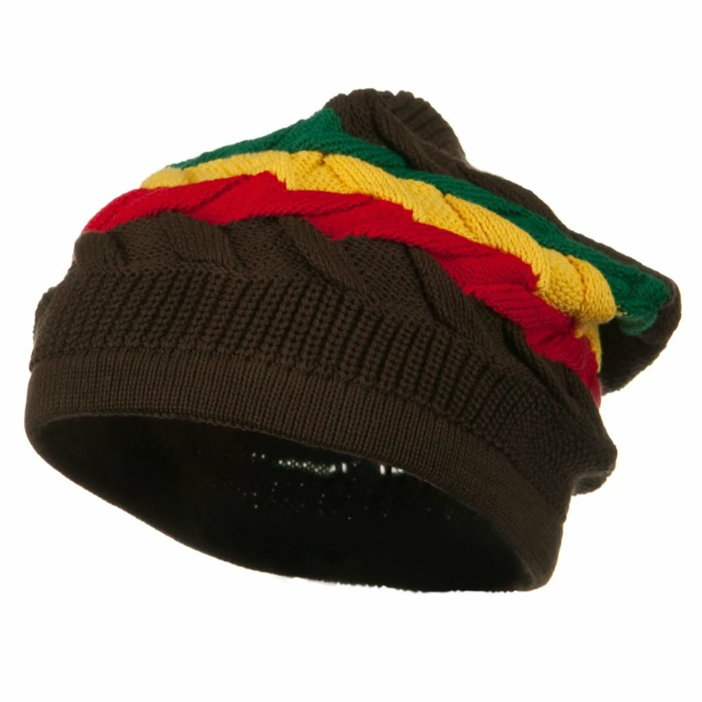 Rasta World Cable Band Design Rasta Hat 53 Rasta World Cable Band Design Rasta Hat - Image 51
