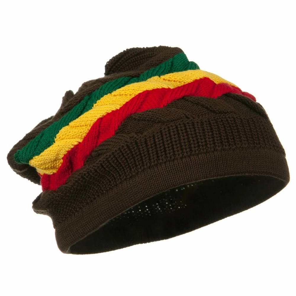 Rasta World Cable Band Design Rasta Hat 56 Rasta World Cable Band Design Rasta Hat - Image 54