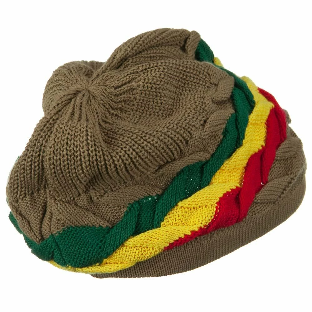 Rasta World Cable Band Design Rasta Hat 80 Rasta World Cable Band Design Rasta Hat - Image 78