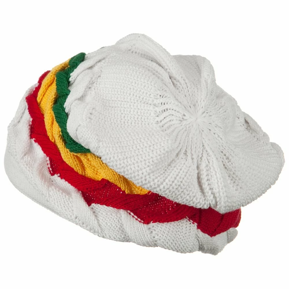 Rasta World Cable Band Design Rasta Hat 69 Rasta World Cable Band Design Rasta Hat - Image 67