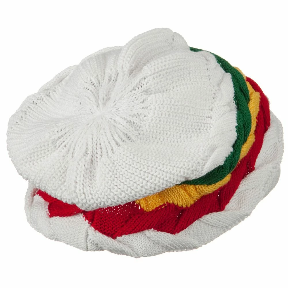 Rasta World Cable Band Design Rasta Hat 70 Rasta World Cable Band Design Rasta Hat - Image 68