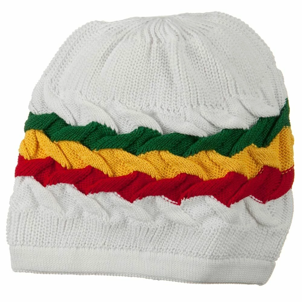 Rasta World Cable Band Design Rasta Hat 72 Rasta World Cable Band Design Rasta Hat - Image 70
