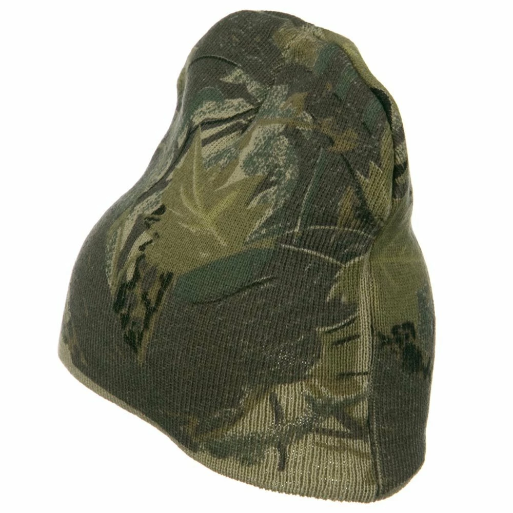 Yupoong Camo Knit Cap 4 Yupoong Camo Knit Cap - Image 2
