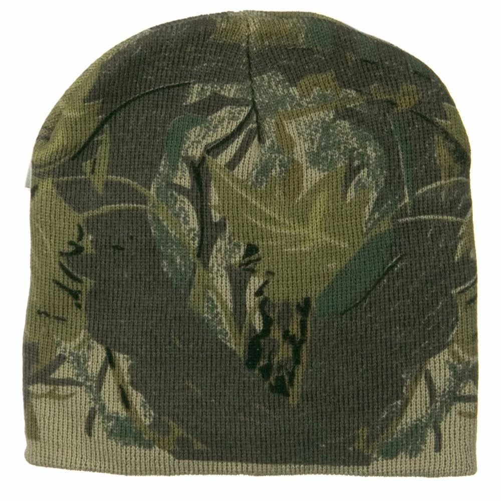 Yupoong Camo Knit Cap 7 Yupoong Camo Knit Cap - Image 5