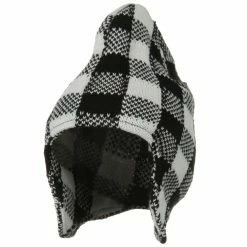 Artex Buffalo Plaid Peruvian Beanie Hat -Adams Shop 1320682874 4