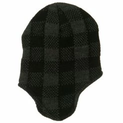 Artex Buffalo Plaid Peruvian Beanie Hat -Adams Shop 1320682982 2