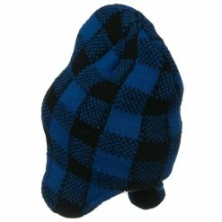 Artex Buffalo Plaid Peruvian Beanie Hat -Adams Shop 1320683023 2