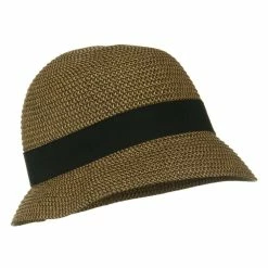 Jeanne Simmons Cloche Ribbon Round Crown Hat 35 Jeanne Simmons Cloche Ribbon Round Crown Hat -Adams Shop 1329488224 4