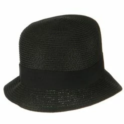 Jeanne Simmons Cloche Ribbon Round Crown Hat 39 Jeanne Simmons Cloche Ribbon Round Crown Hat -Adams Shop 1329488325 4