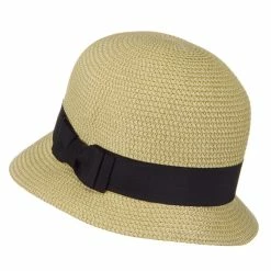 Jeanne Simmons Cloche Ribbon Round Crown Hat 43 Jeanne Simmons Cloche Ribbon Round Crown Hat -Adams Shop 1329488381 4