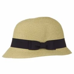 Jeanne Simmons Cloche Ribbon Round Crown Hat 46 Jeanne Simmons Cloche Ribbon Round Crown Hat -Adams Shop 1329488384 4