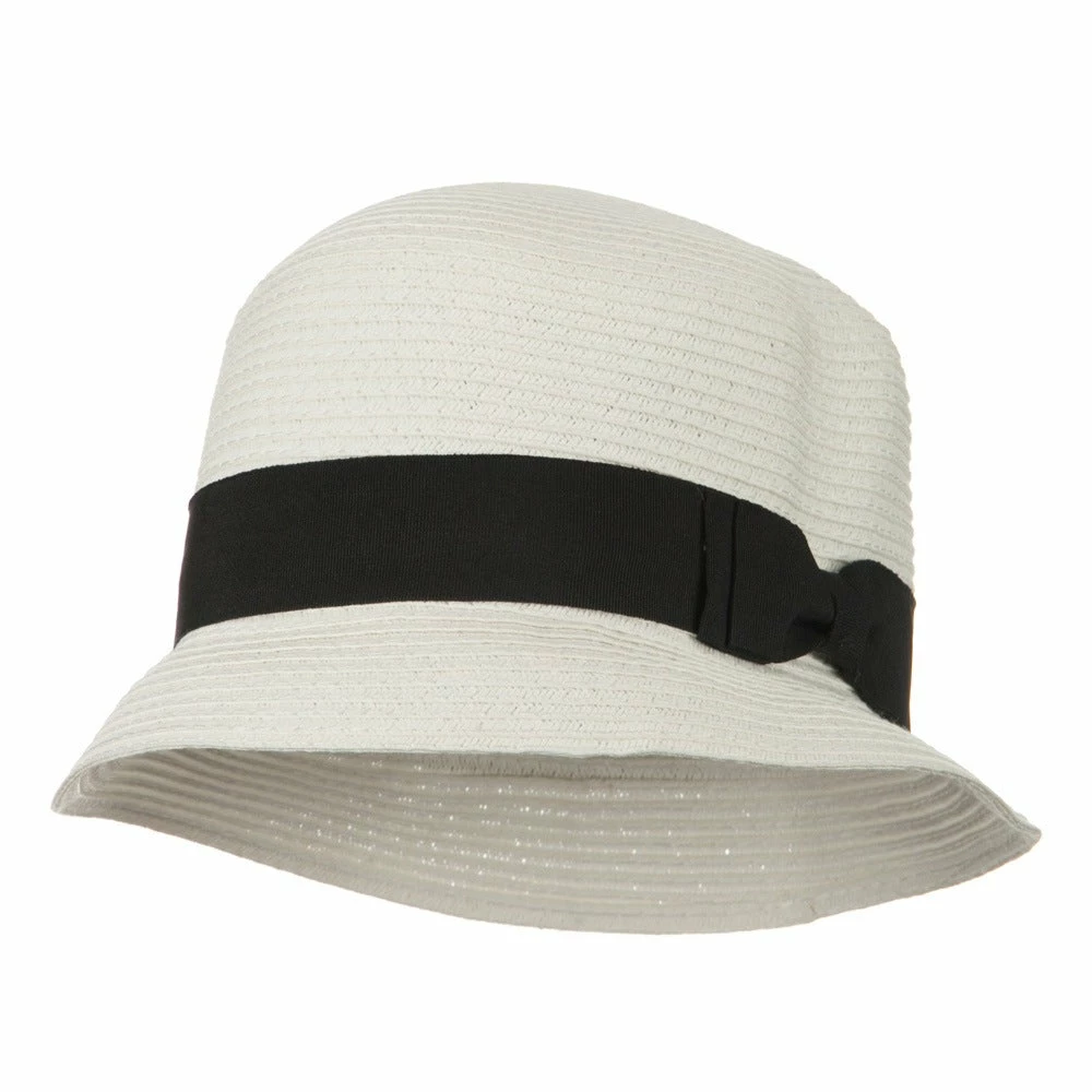 Jeanne Simmons Cloche Ribbon Round Crown Hat 23 Jeanne Simmons Cloche Ribbon Round Crown Hat - Image 21