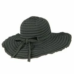 Jeanne Simmons Ribbon Short Brim Self Tie Hat -Adams Shop 1329757181 3