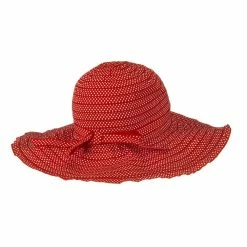 Jeanne Simmons Ribbon Short Brim Self Tie Hat -Adams Shop 1329757265 3