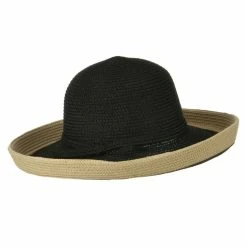 Jeanne Simmons Two Tone Wide Tan Kettle Brim Hat 39 Jeanne Simmons Two Tone Wide Tan Kettle Brim Hat -Adams Shop 1330675191 3