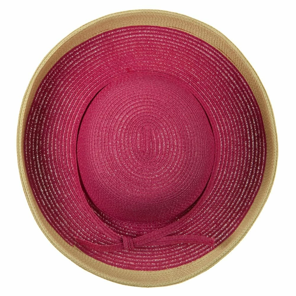 Jeanne Simmons Two Tone Wide Tan Kettle Brim Hat 22 Jeanne Simmons Two Tone Wide Tan Kettle Brim Hat - Image 20