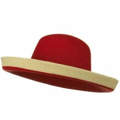 Jeanne Simmons Two Tone Wide Tan Kettle Brim Hat 57 Jeanne Simmons Two Tone Wide Tan Kettle Brim Hat -Adams Shop 1330675467 7