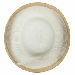Jeanne Simmons Two Tone Wide Tan Kettle Brim Hat 46 Jeanne Simmons Two Tone Wide Tan Kettle Brim Hat -Adams Shop 1330675553 3