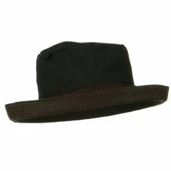 Jeanne Simmons Woman's Cotton Crown Kettle Brim Straw Hat -Adams Shop 1330677149 3