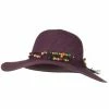 Jeanne Simmons Toyo Hat With Beaded Hat Band And 4 Inch Brim 2 Jeanne Simmons Toyo Hat With Beaded Hat Band And 4 Inch Brim -Adams Shop 1330937965 7