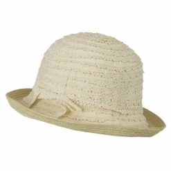 Jeanne Simmons Woman's Ribbon Lace Braid Hat -Adams Shop 1330938942 5