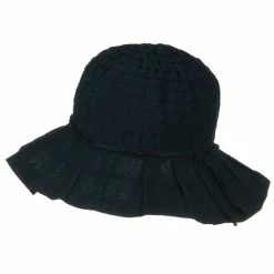 Jeanne Simmons Woman's Ribbon Short Brim Self Tie Hat 28 Jeanne Simmons Woman's Ribbon Short Brim Self Tie Hat -Adams Shop 1331216177 3