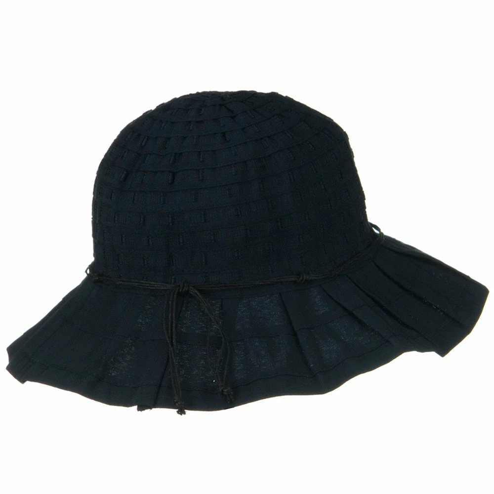 Jeanne Simmons Woman's Ribbon Short Brim Self Tie Hat 10 Jeanne Simmons Woman's Ribbon Short Brim Self Tie Hat - Image 8