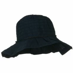 Jeanne Simmons Woman's Ribbon Short Brim Self Tie Hat 30 Jeanne Simmons Woman's Ribbon Short Brim Self Tie Hat -Adams Shop 1331216179 3