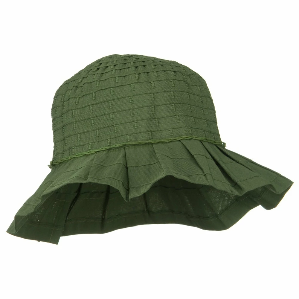 Jeanne Simmons Woman's Ribbon Short Brim Self Tie Hat 16 Jeanne Simmons Woman's Ribbon Short Brim Self Tie Hat - Image 14