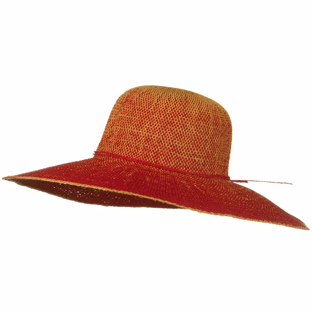 Jeanne Simmons Crushable 5 Inch Flat Brim Toyo Self Tie Hat 13 Jeanne Simmons Crushable 5 Inch Flat Brim Toyo Self Tie Hat - Image 11